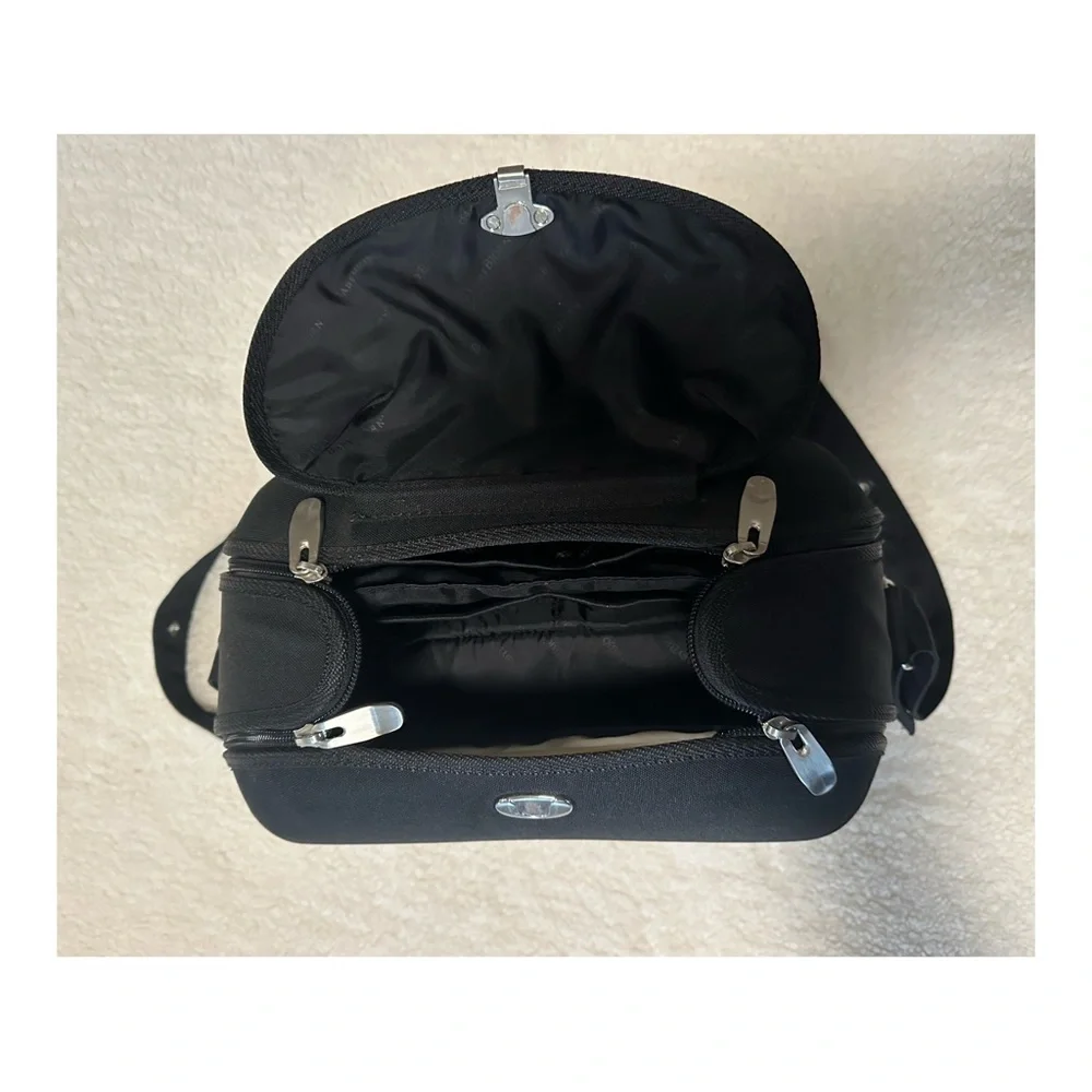 Baby Bjorn Clamshell Hard Case Crossbody Shoulder Expanding Travel Diaper Bag